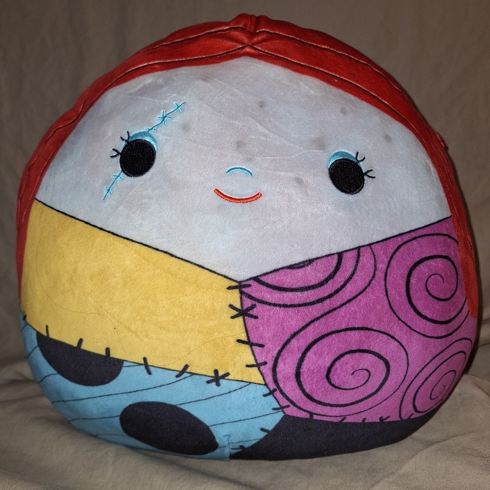 Kellytoy Squishmallows Nightmare‎ Before Christmas Sally 12" Plushie Super Soft